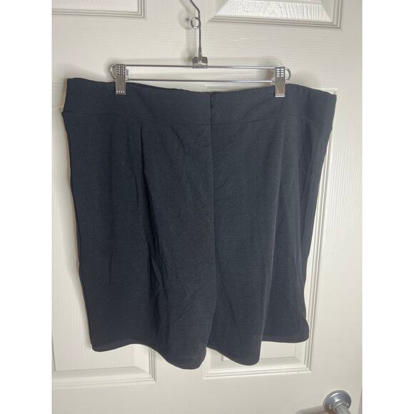 Soncy Women's Stretch Lace-Up Mini Skirt Black NEW ~ Size 3 (22/24) - Picture 4 of 7